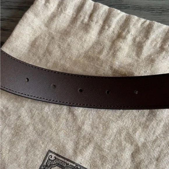 NWT Gucci Supreme GG Silver Monogram Belt (90) - Picture 7 of 8